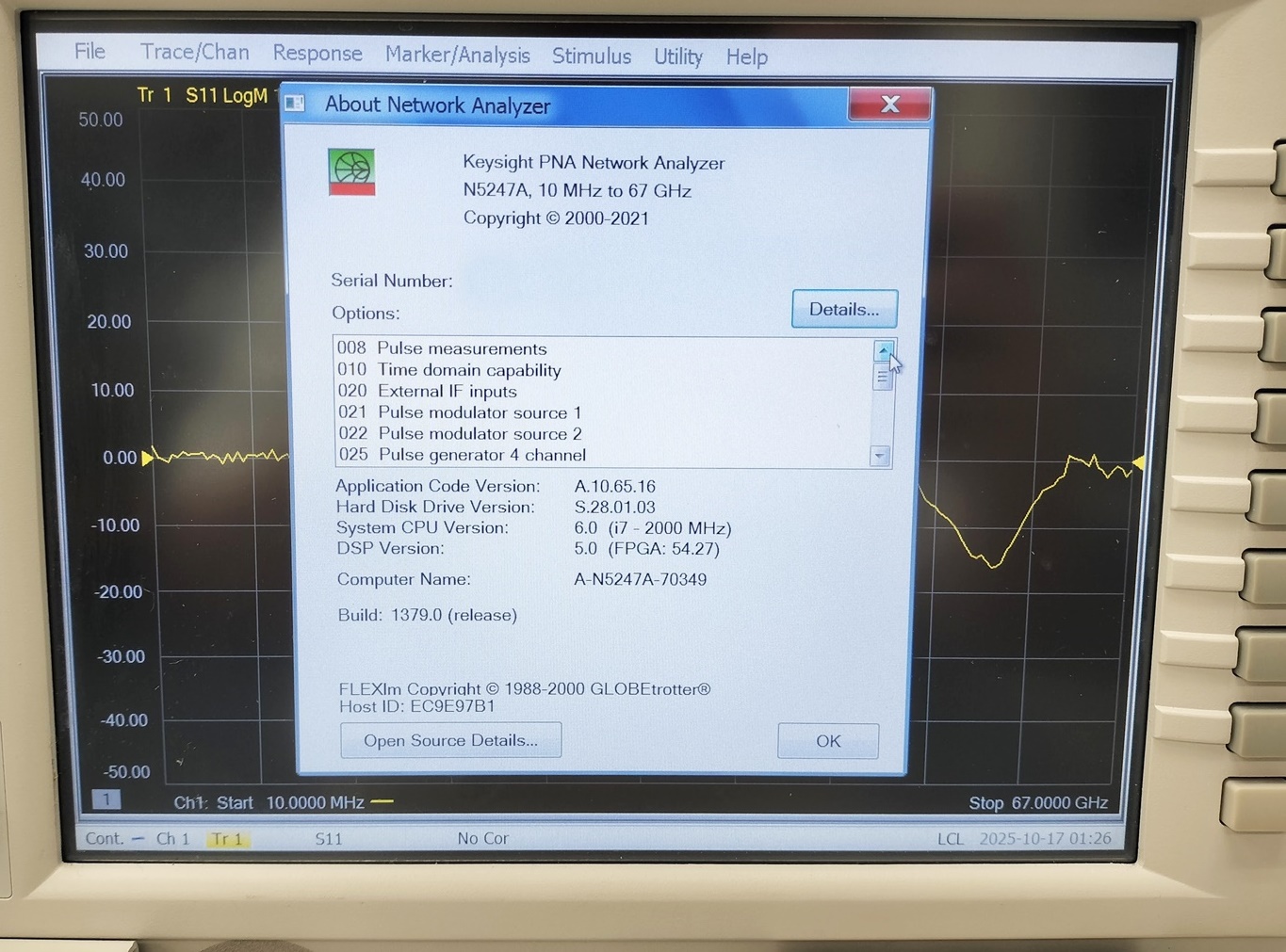 N5247APNA-X 67GHz ネットワークアナライザ