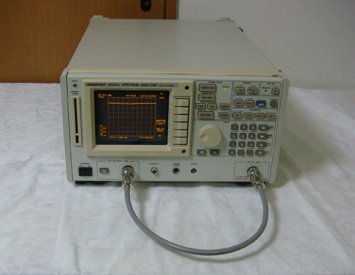 R3361C9KHz-2.6GHz Spectrum Analyzer with TG|スペクトラム R3361C9KHz-2.6GHz Spectrum Analyzer with TG|スペクトラム