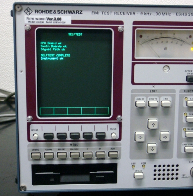 ESHS309kHz-30MHz EMI Test Receiver