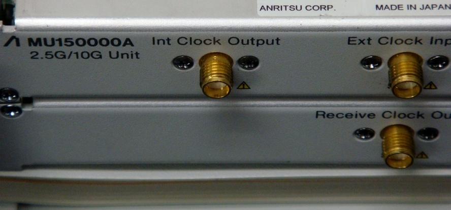 MU150000AFor MP1570A 2.5G/10G Unit