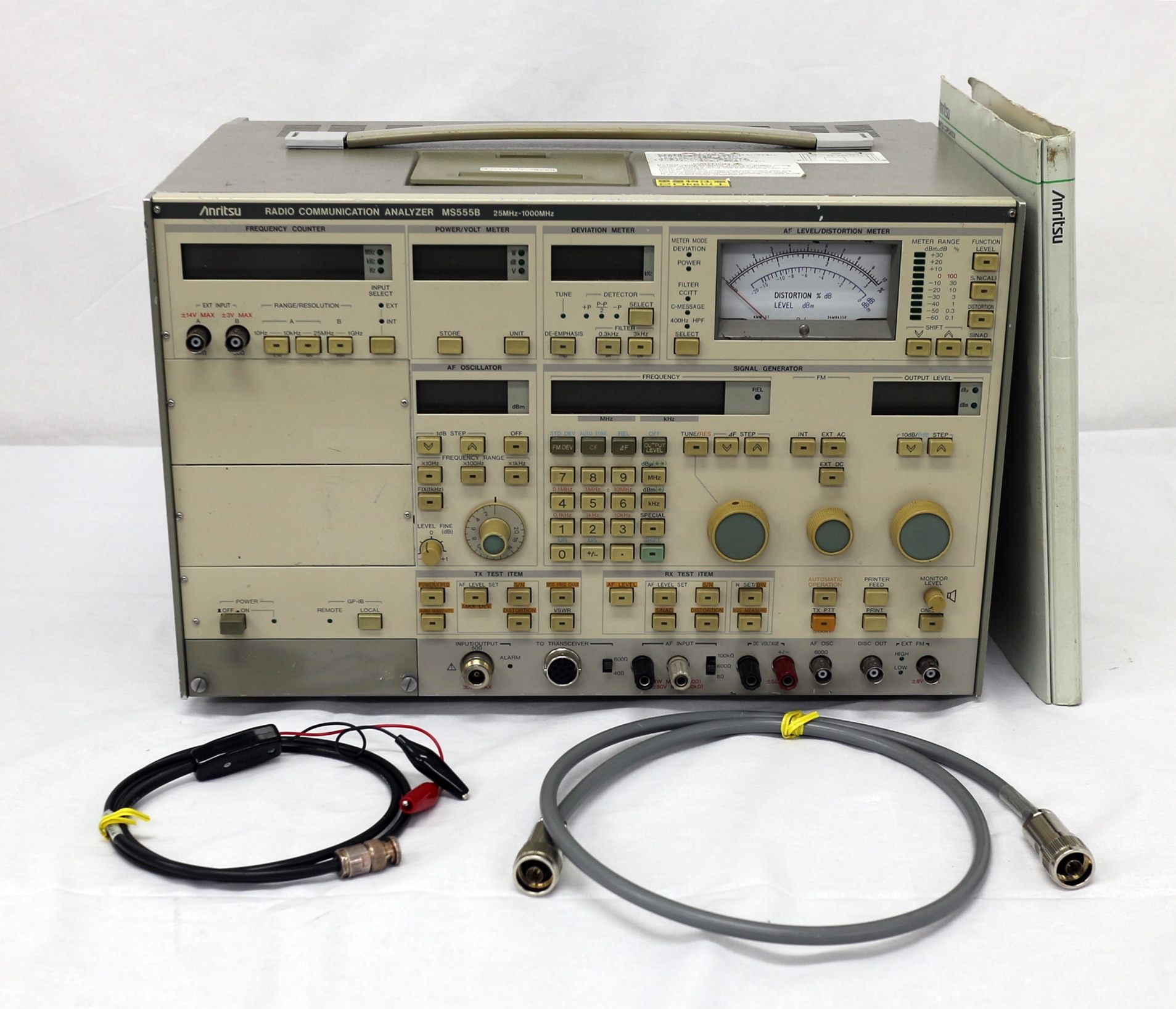 MS555B/01/02/0325MHz-1GHz Radio Communication Analyzer