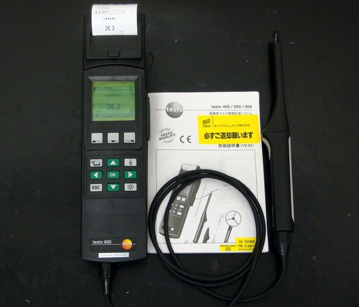 TESTO650Thermo-Hygro Meter