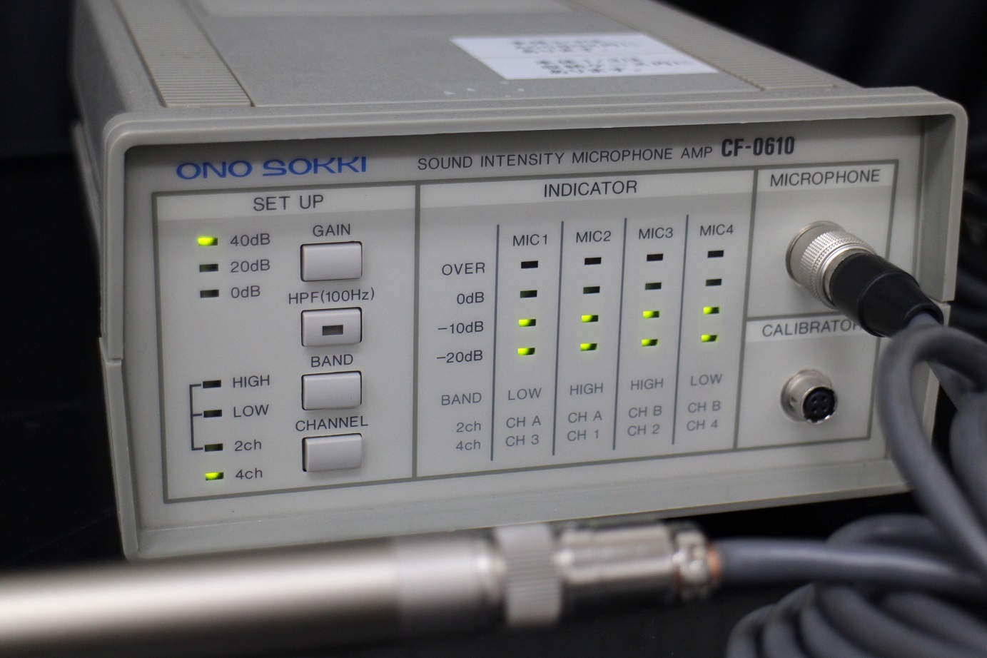 MI6420Sound intensity 3D measurement system