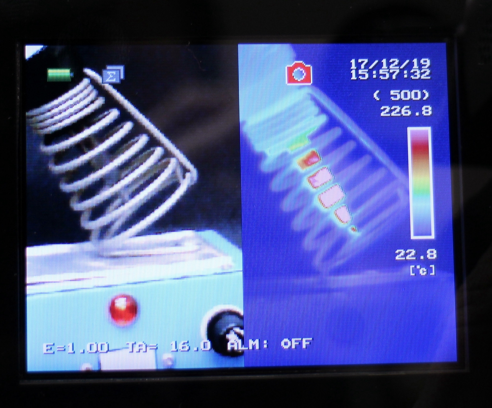 R300-40-500degC Infrared Thermography camera