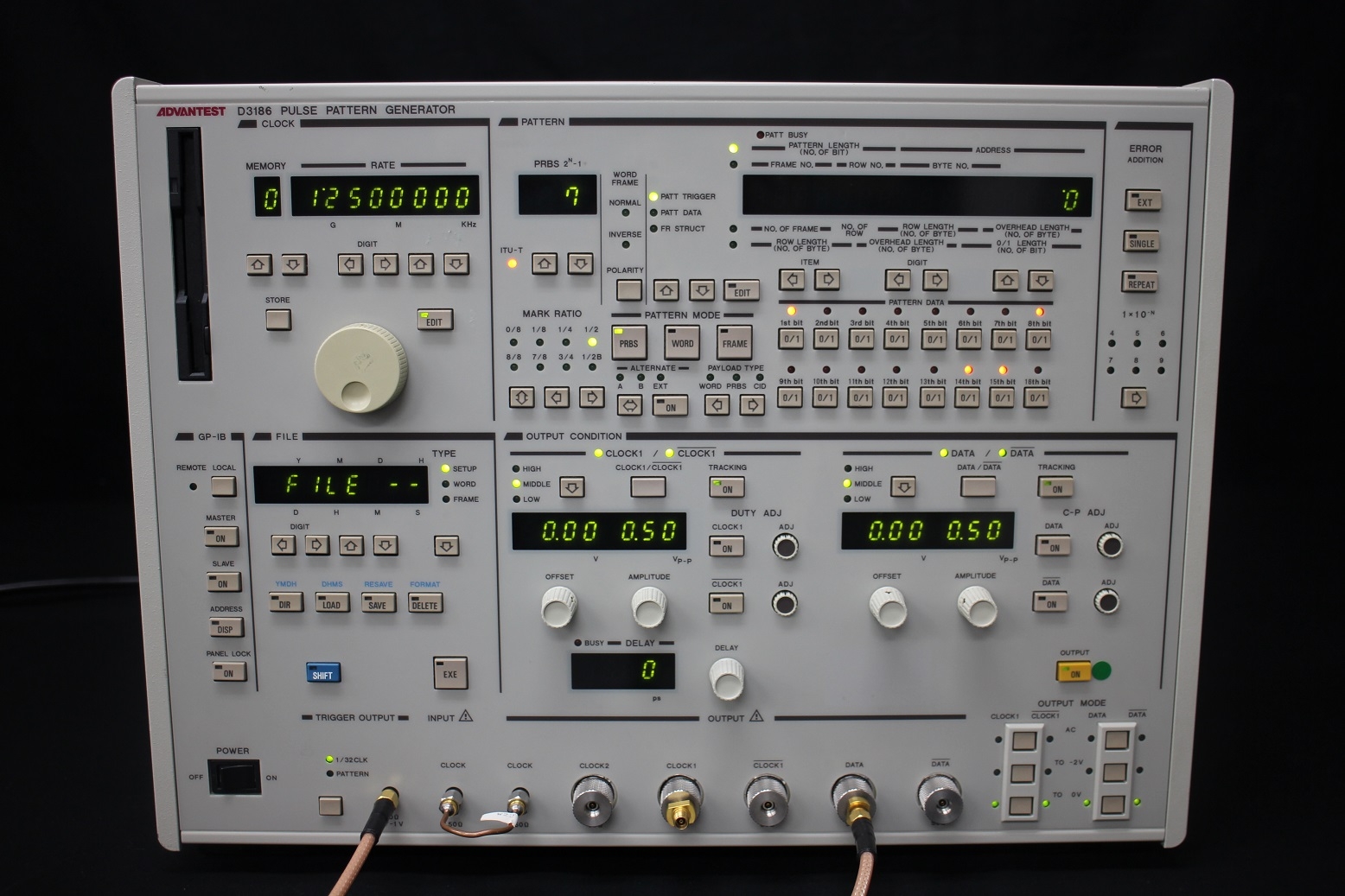D3186 /13/722G-12.5Gbps Pulse Pattern Generator