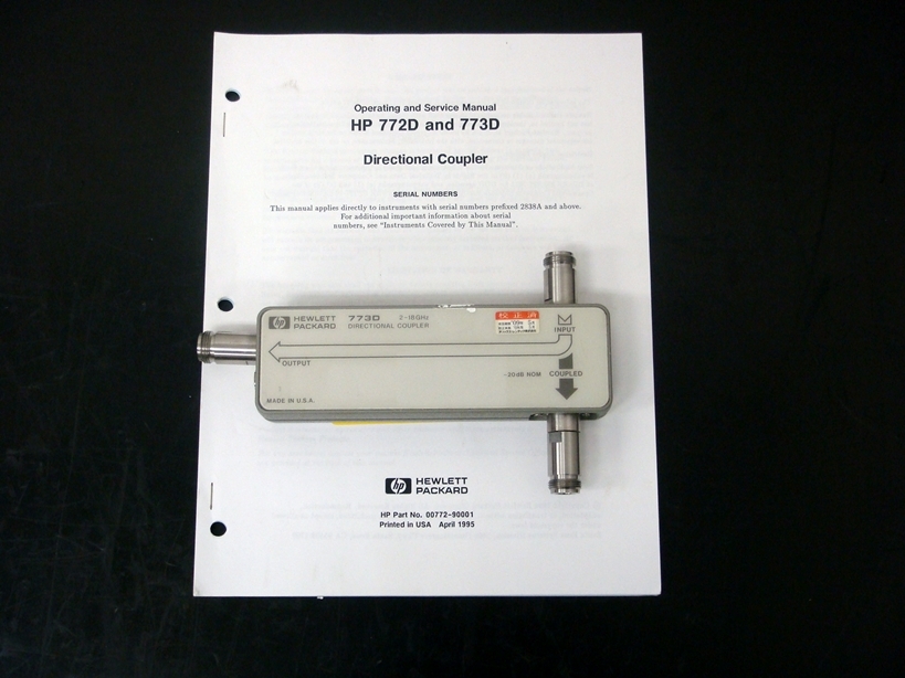 773D /0012-18GHz Directional Coupler