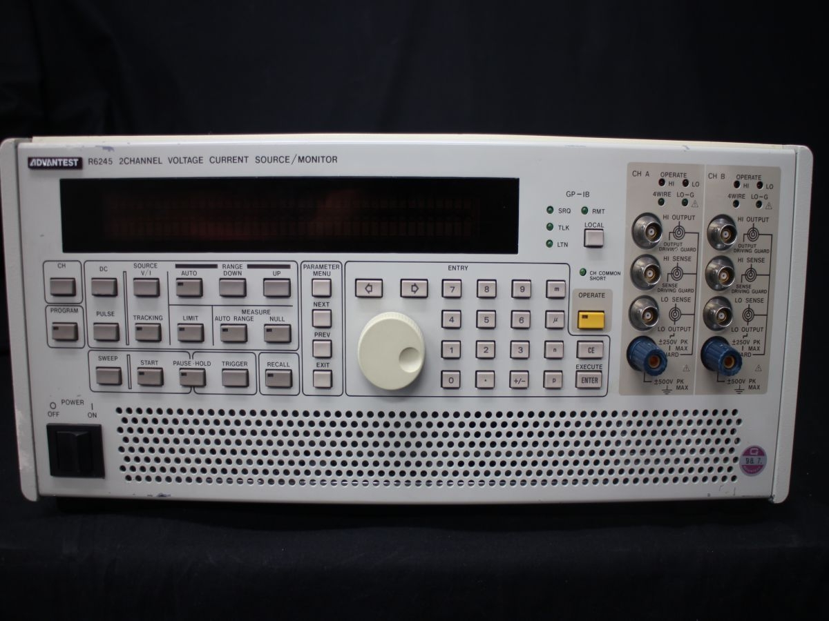 R62452ch 200V 2A Voltage Current Source/Monitor