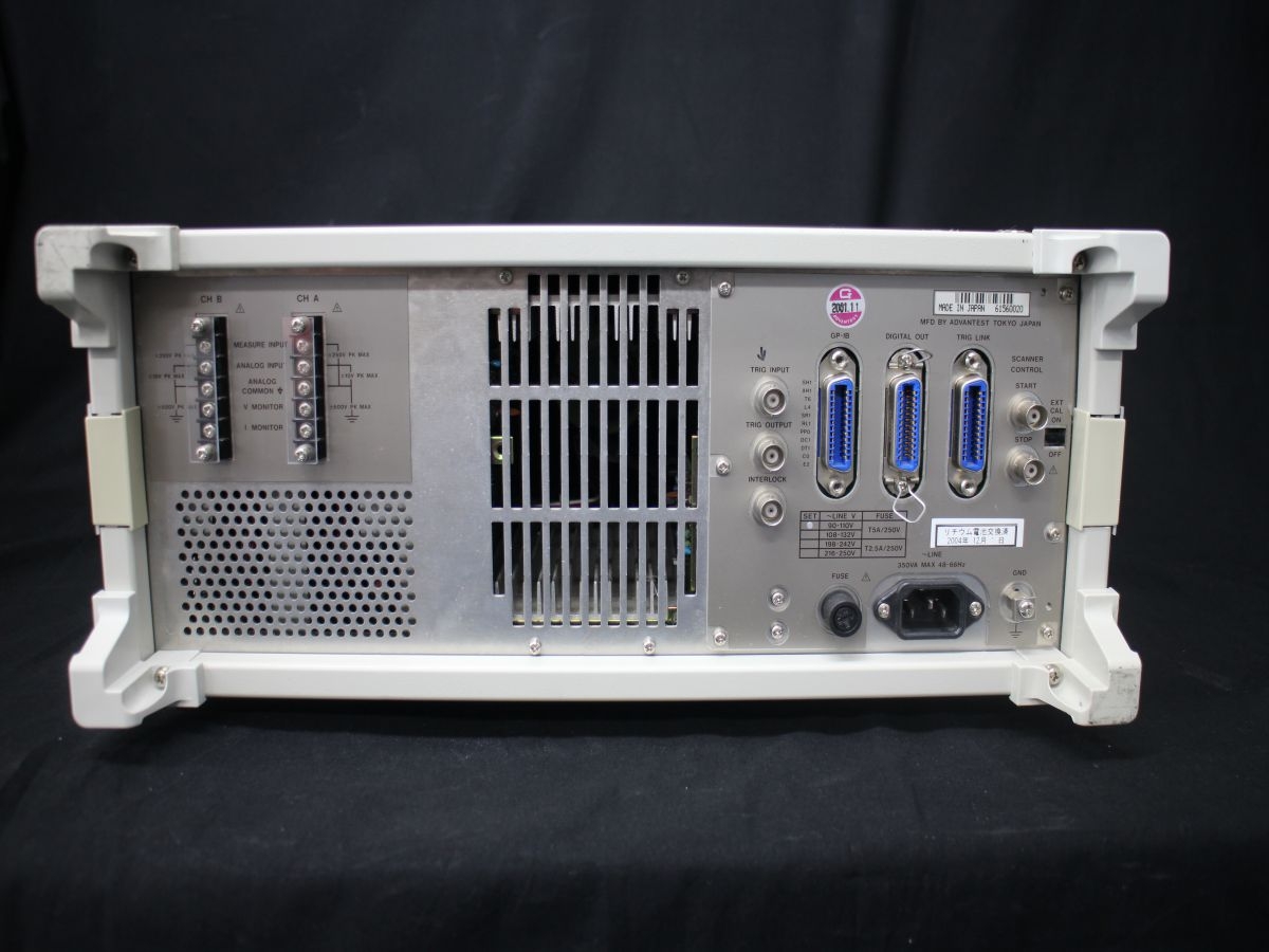 R62452ch 200V 2A Voltage Current Source/Monitor