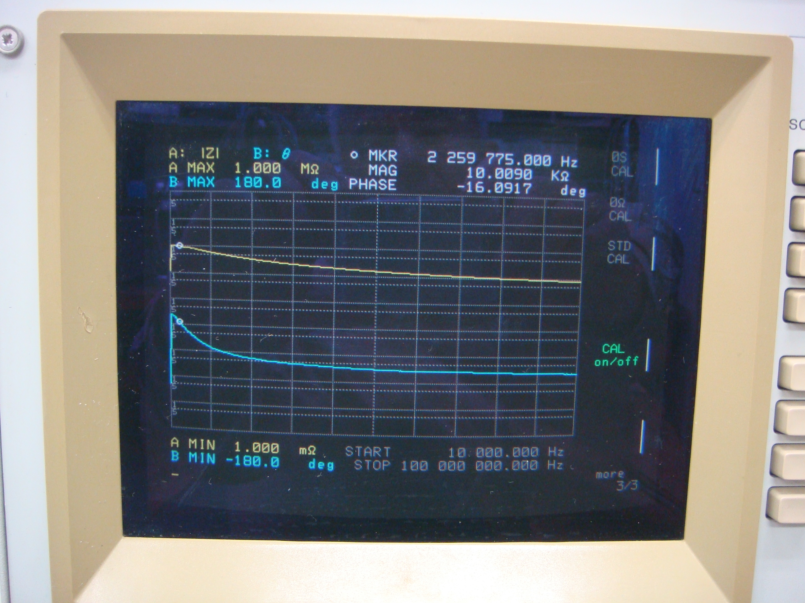 41941A100MHz 1.5m Impedance Probe