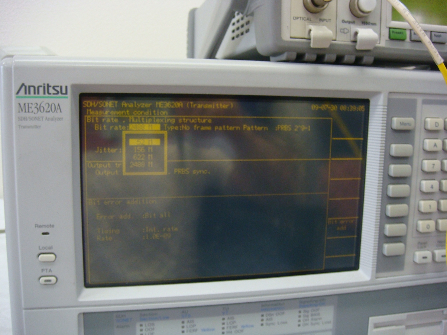 ME3620A2.4Gbps SDH/SONET ANALYZER