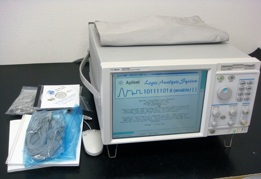 16702B+16716A667MHzTimming 167MHzstate 68ch Memory 512kbyte Logic Analyzer 