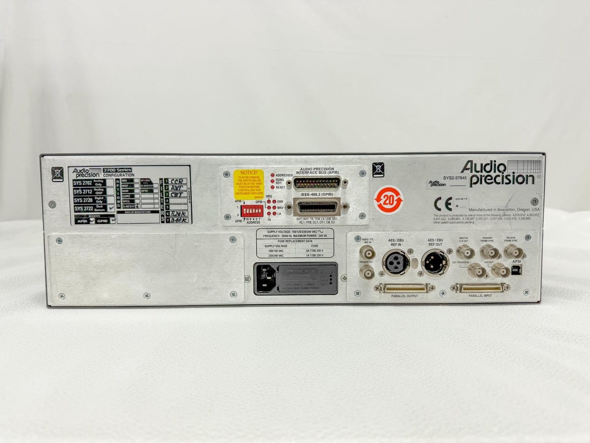 SYS-2722オーディオアナライザ