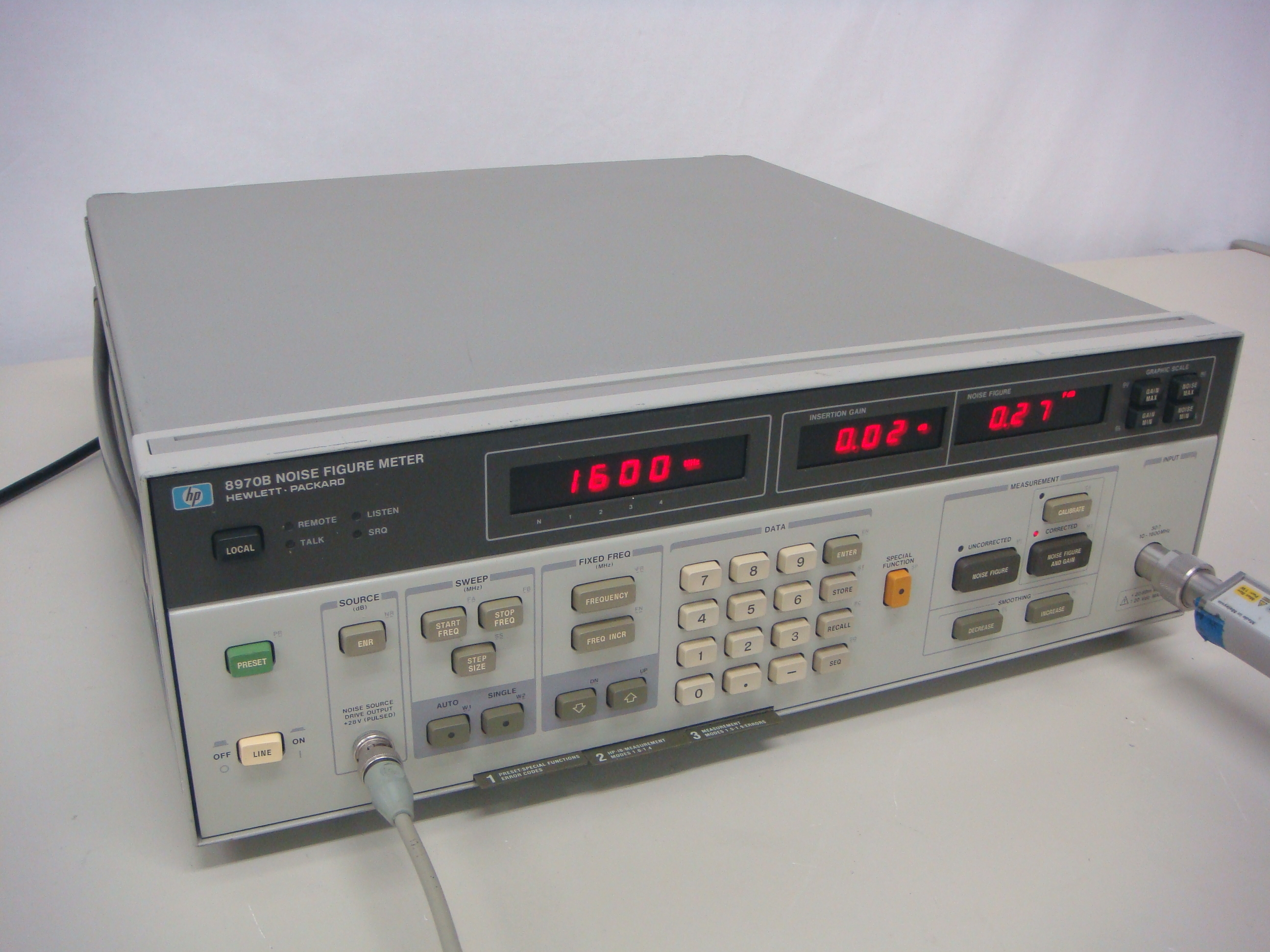 346B /00110MHz-18GHz Noise Figure Meter