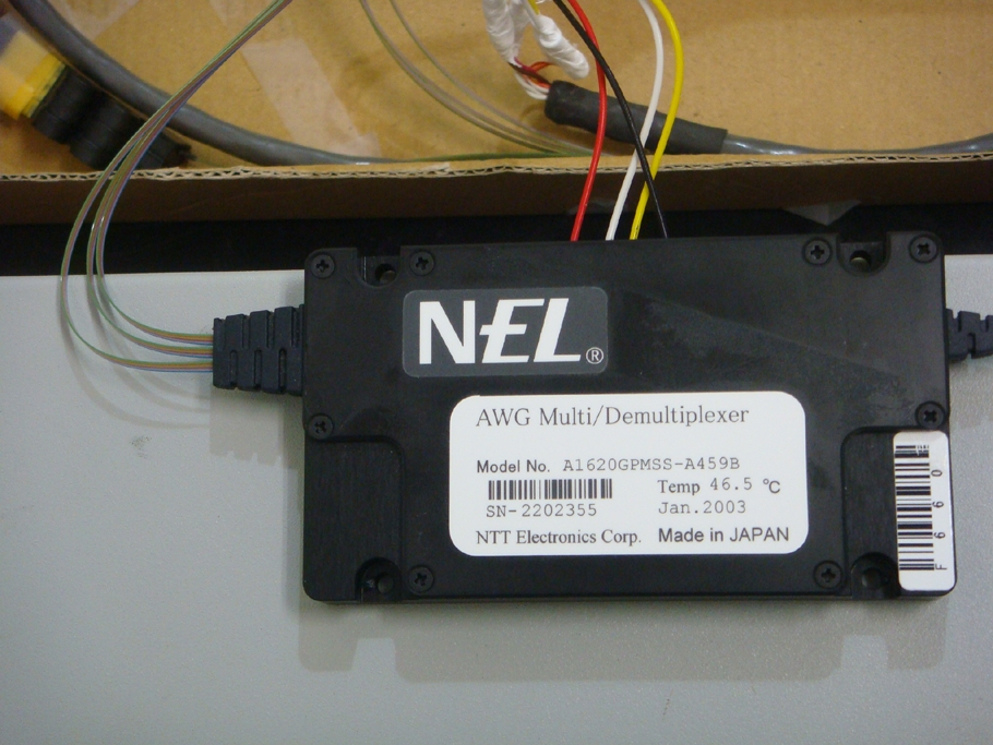 AWG A1620GPMSS-A459B20ch 1550nm DWDM Multi/Demultiplexer