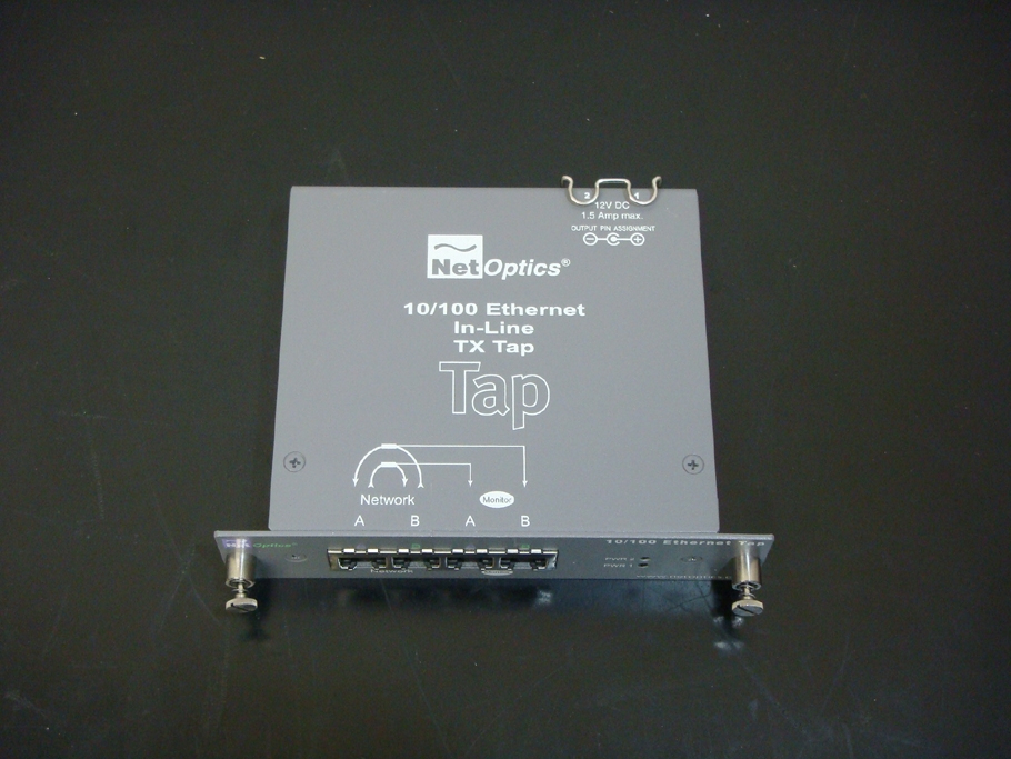 10/100 Tap10/100 Ethernet In-Line TX Tap