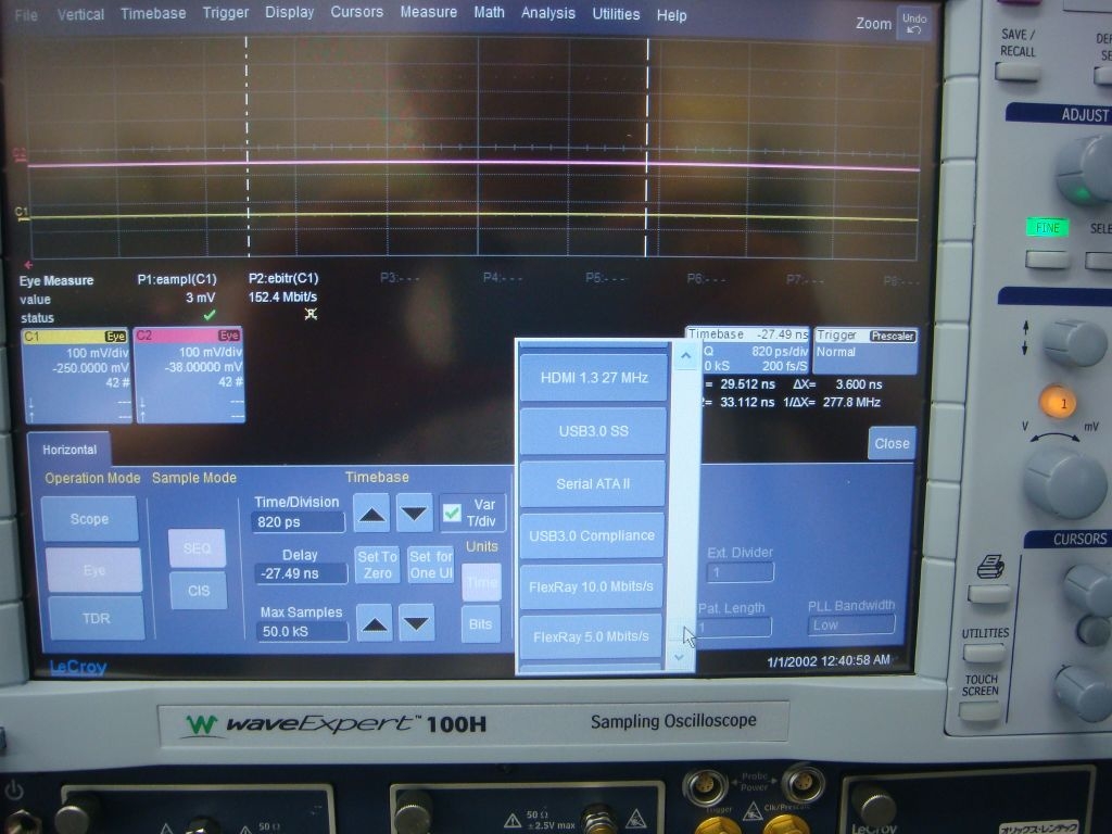 WE100HDC-100GHz Wave Expert with TDR