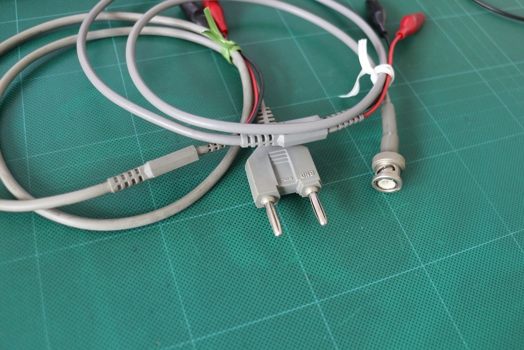 AlligatorBNC Banana  Cable set 2本