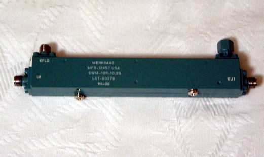 CWM-10R-10.2G0.5GHz-20GHz 10dB Directional coupler