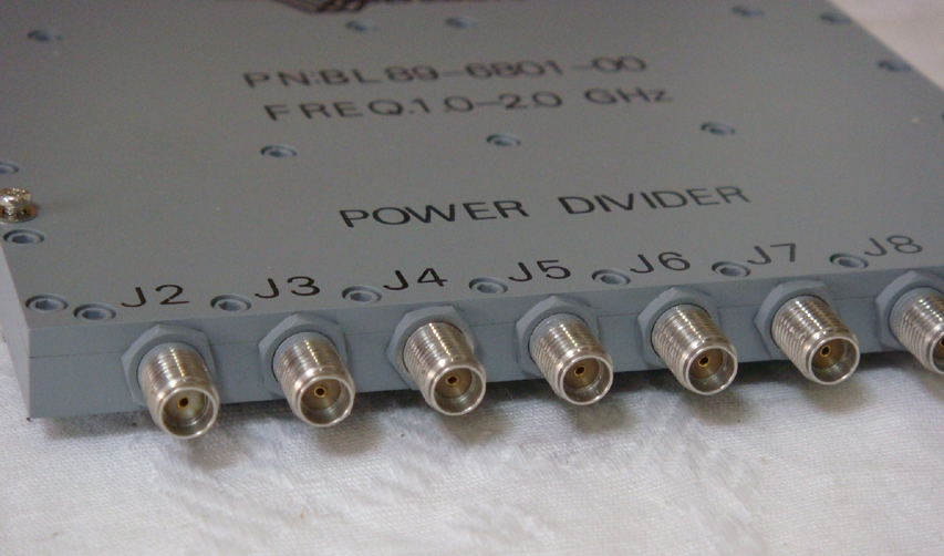 BL89-6801-008way Power Divider 1.0-2.0GHz