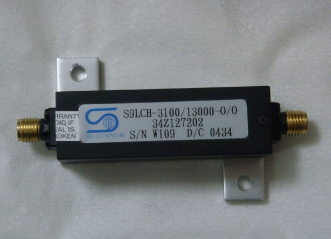 S9L3H3.1GHz-13GHz BandPass Filter