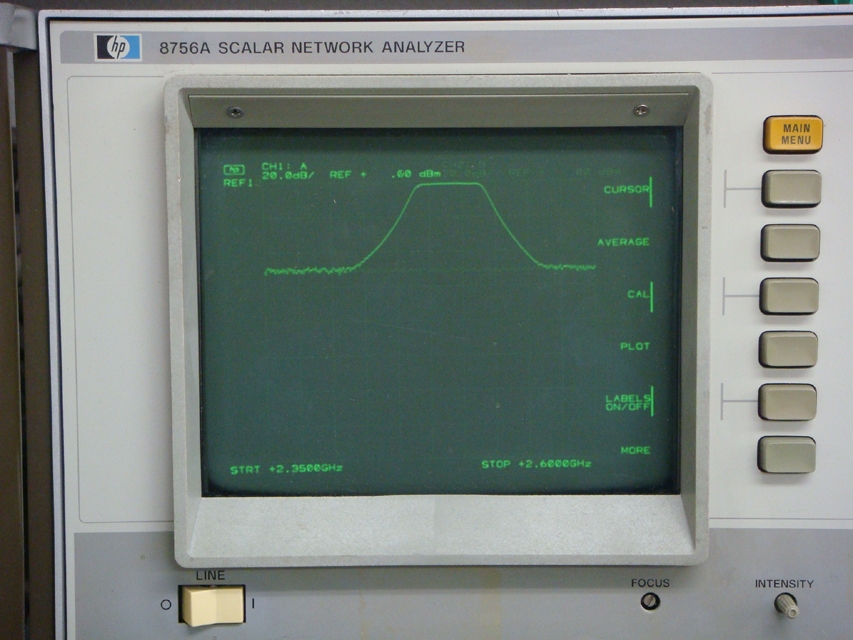 P/N 0955-07312488Mb/s Bandpass Filter