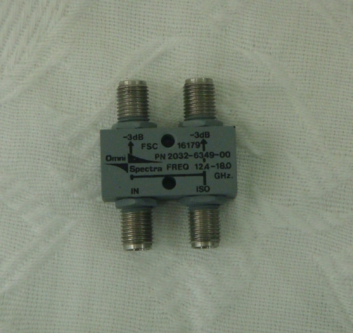 2032-6349-0012.4-18GHz Hybrid 3dB coupler