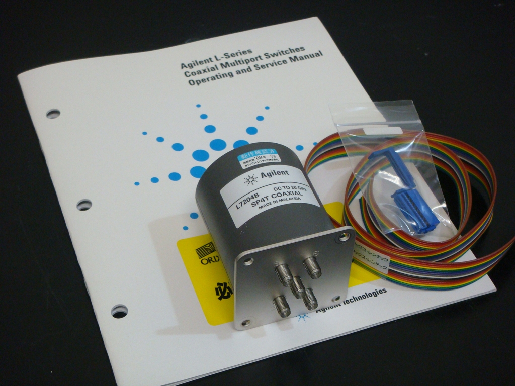 L7204BDC-20GHz SP4T Unterminated Coaxial Switch