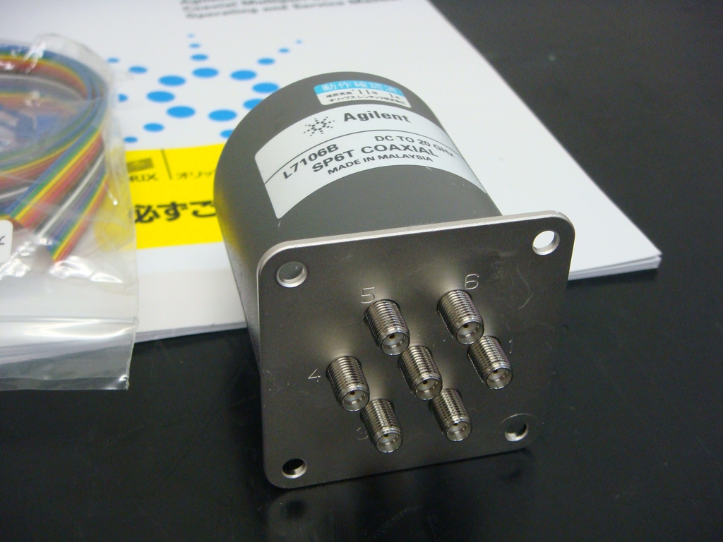 L7106BDC-20GHz SP6T Terminated Coaxial Switches