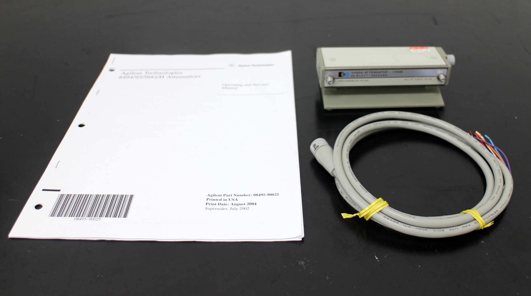 8496HDC-18GHz 110dB 10dBstep Programable Attenuator