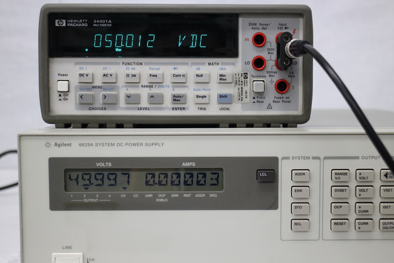 6629A50V 2A 4ch Precision res1mV Power Supply