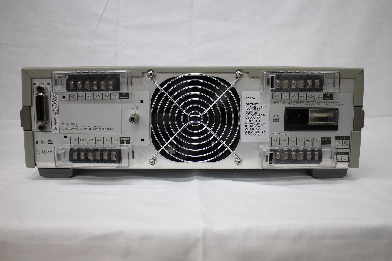 6629A50V 2A 4ch Precision res1mV Power Supply