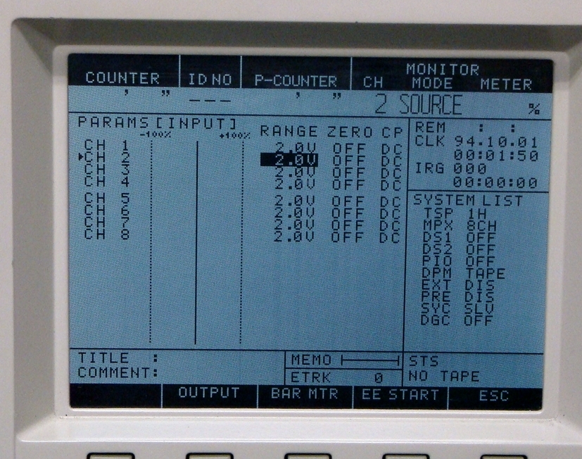 RX-808WBDC-80KHz 8ch 8mm DATA Recorder