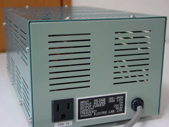 SR-200AE220V->100V 200VA AC Automatic Voltage Regulator