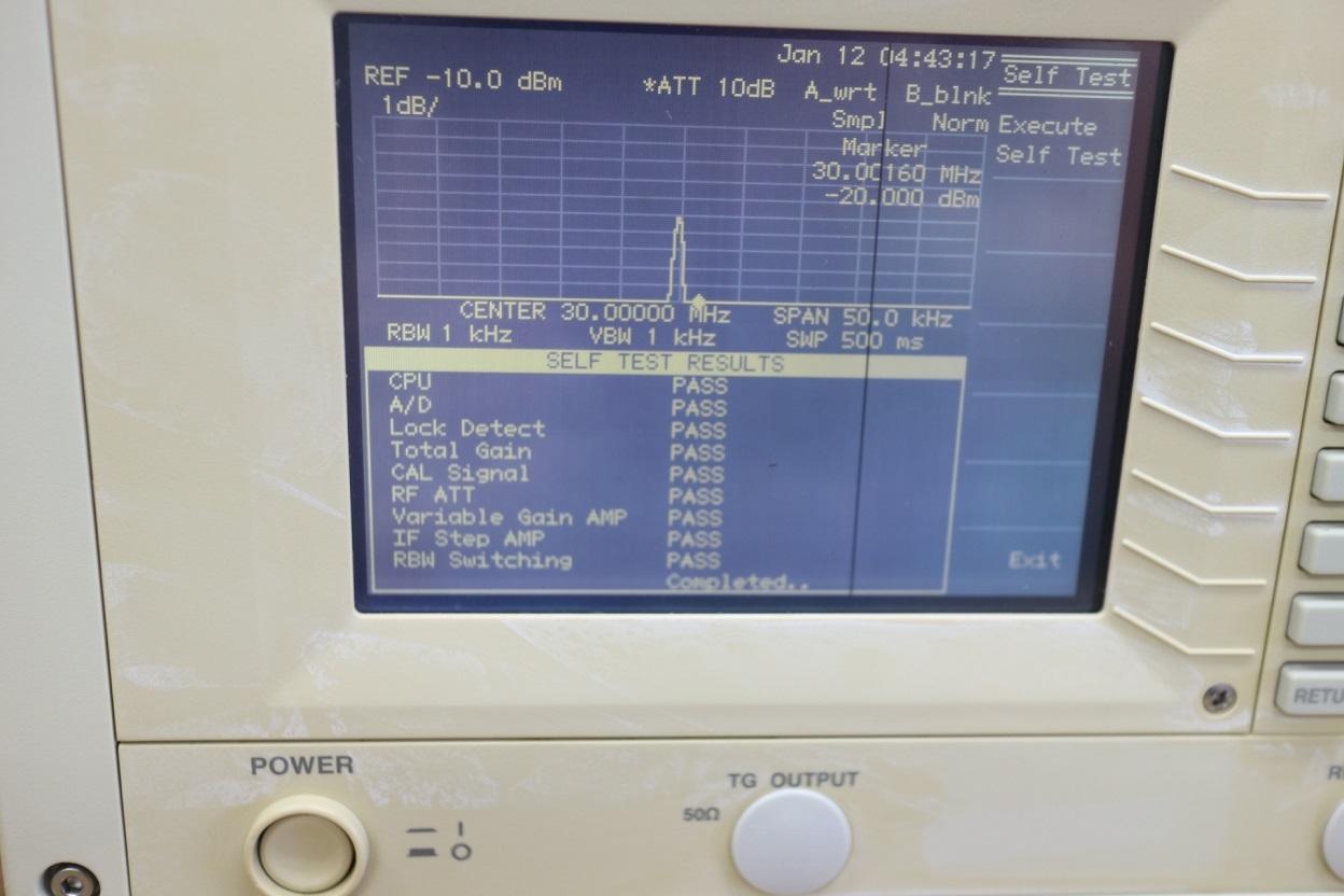 R31313GHz Spectrum Analyzer