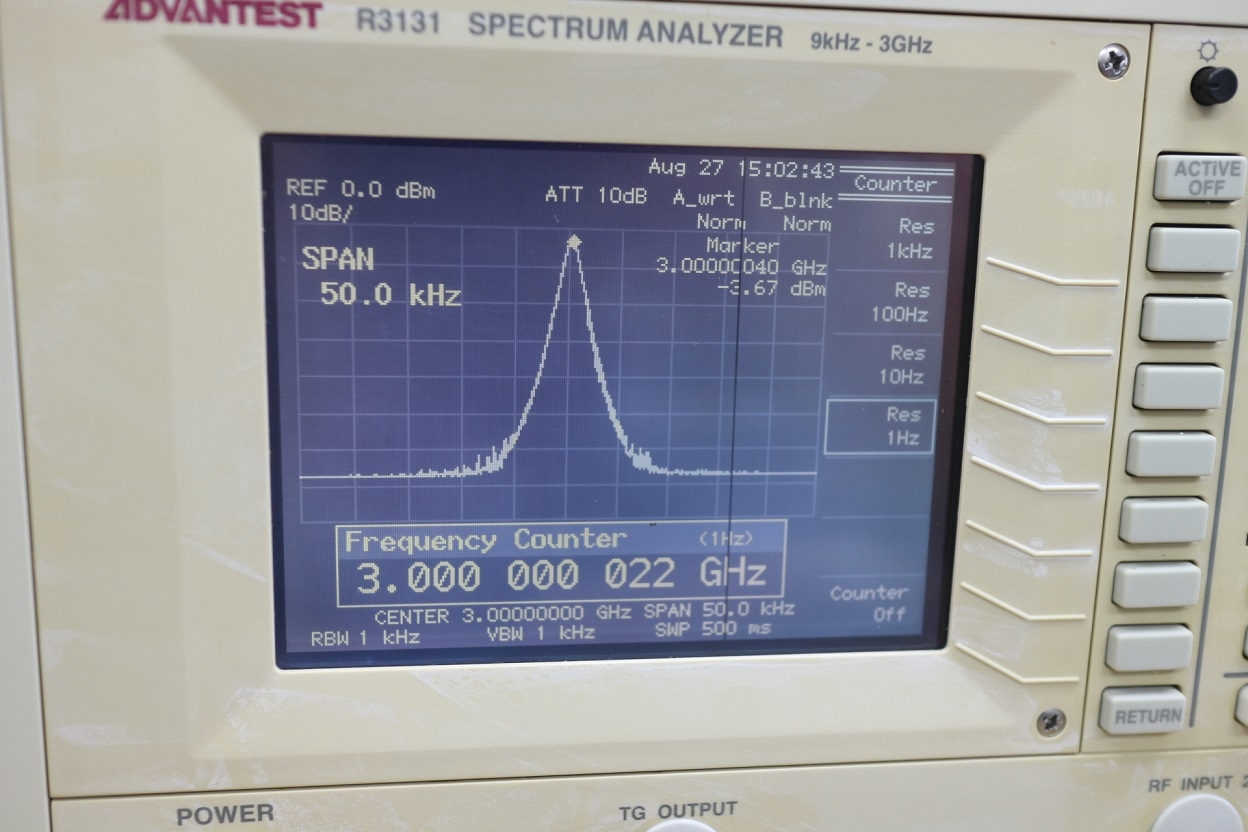 R31313GHz Spectrum Analyzer