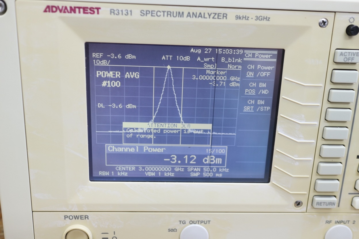 R31313GHz Spectrum Analyzer
