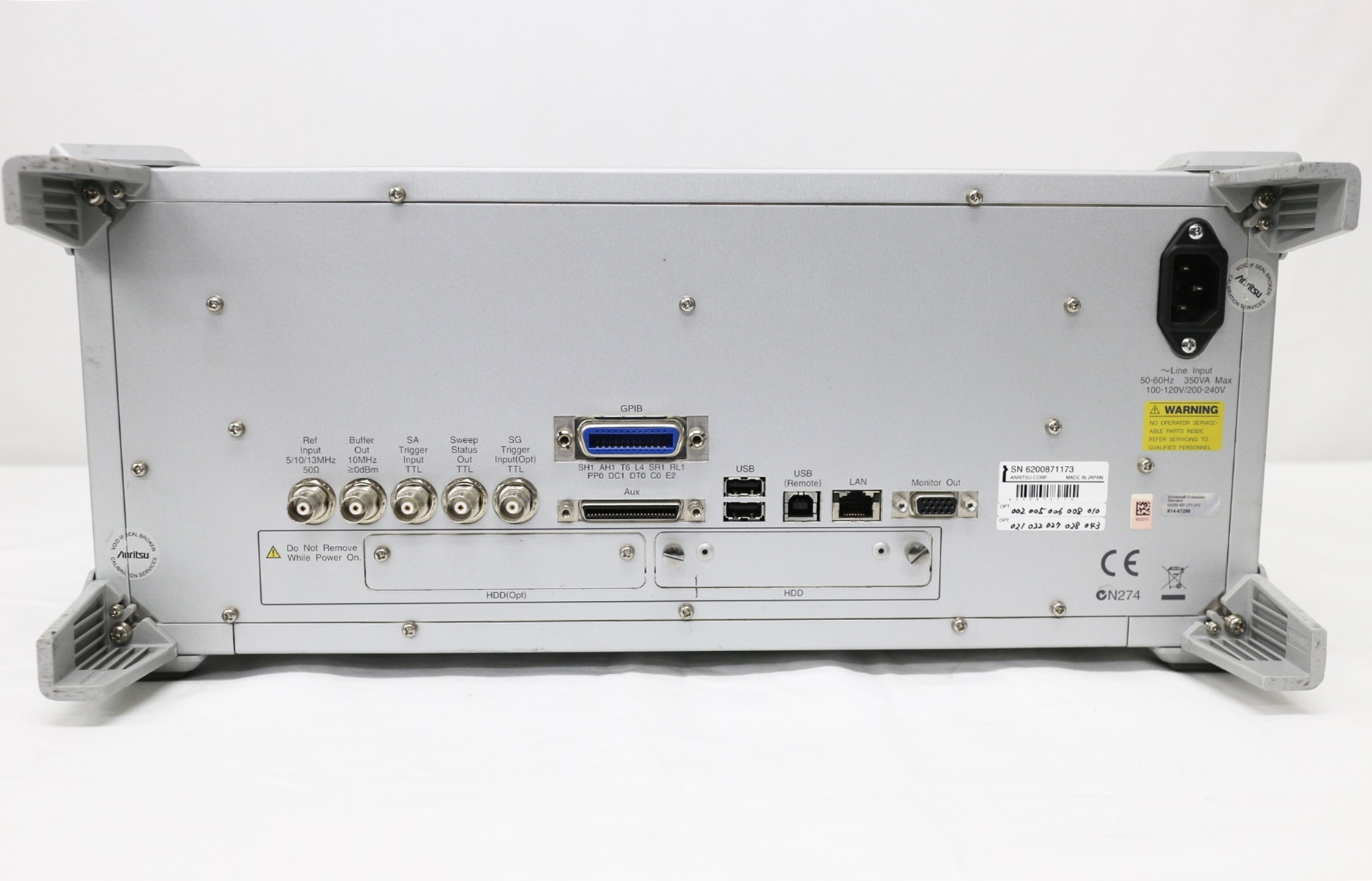 MS2830Aシグナルアナライザ 13.5GHz with 6GHz SG