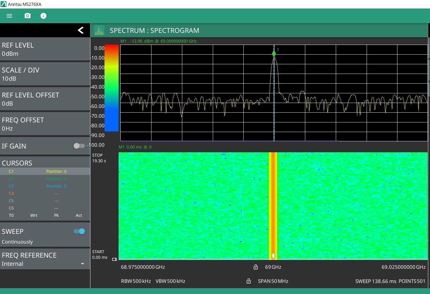 MS2760A-00709kHz-70GHz Spectrum Analyzer
