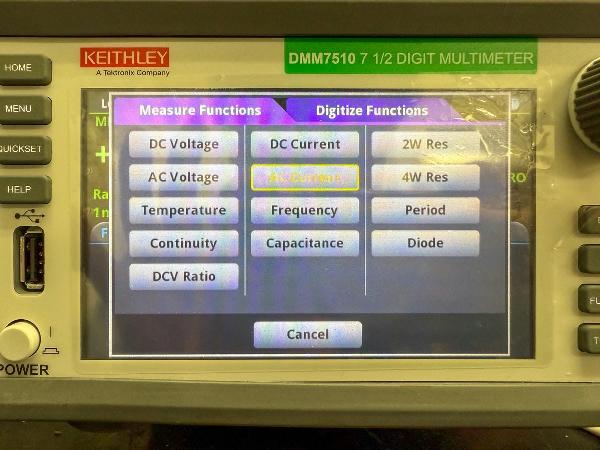 DMM75107 1/2 グラフィカル・サンプリング・マルチメータ