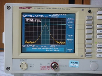 R3132N /743GHz Spectrum Analyzerwith TG 75ohm