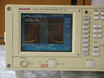 R31629KHz-8GHz Spectrum Analyzer