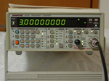 R5363/23 3GHz Frequency Counter