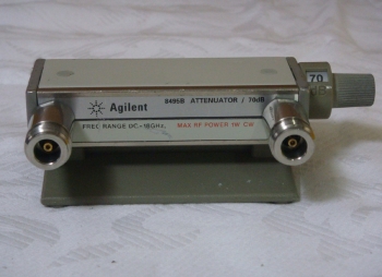 8495B0-70dB  DC-18GHz Step Attenuator