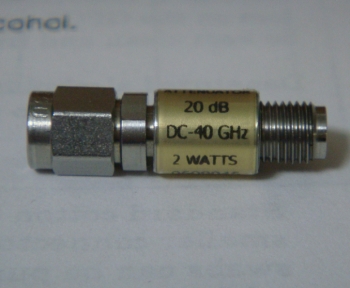 41KC-20DC-40GHz 20dB 2W Attenuator　