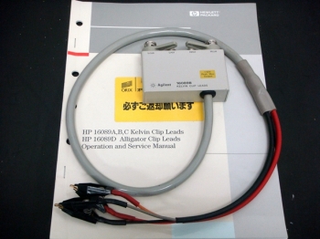 16089BKelvin Clip Leads 