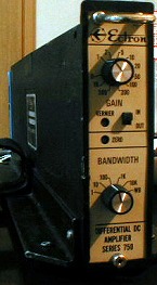 750Differentianl DC Amplifire