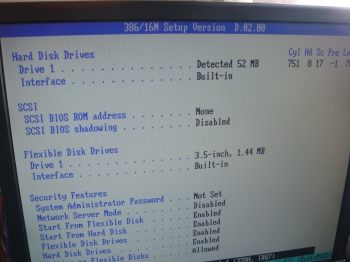 Vectra386/16NHP-IB Computer