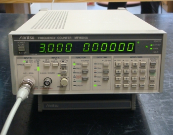 MF1604A /03/063GHz 10digit/s Frequency Counter
