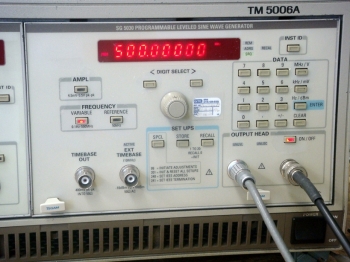 SG5030550MHz Leveled Sine Generator