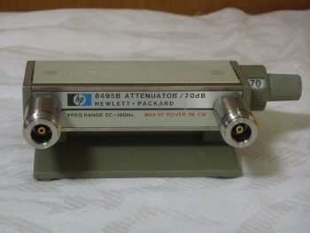  8495BDC-18GHz 70dB Step Attenuator
